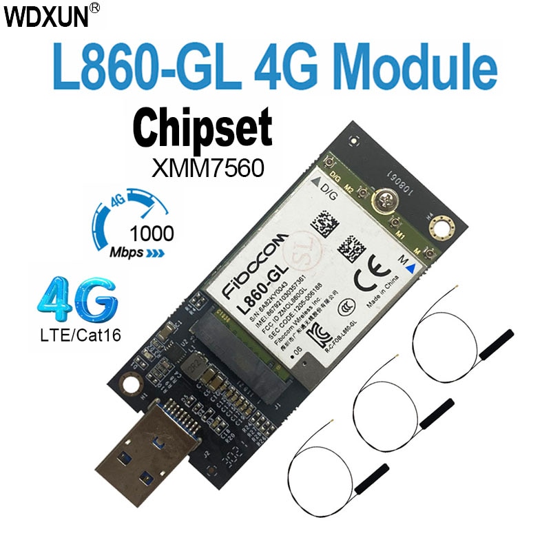 USB 4G  L860-GL FDD-LTE TDD-LTE Cat16 4G ī..